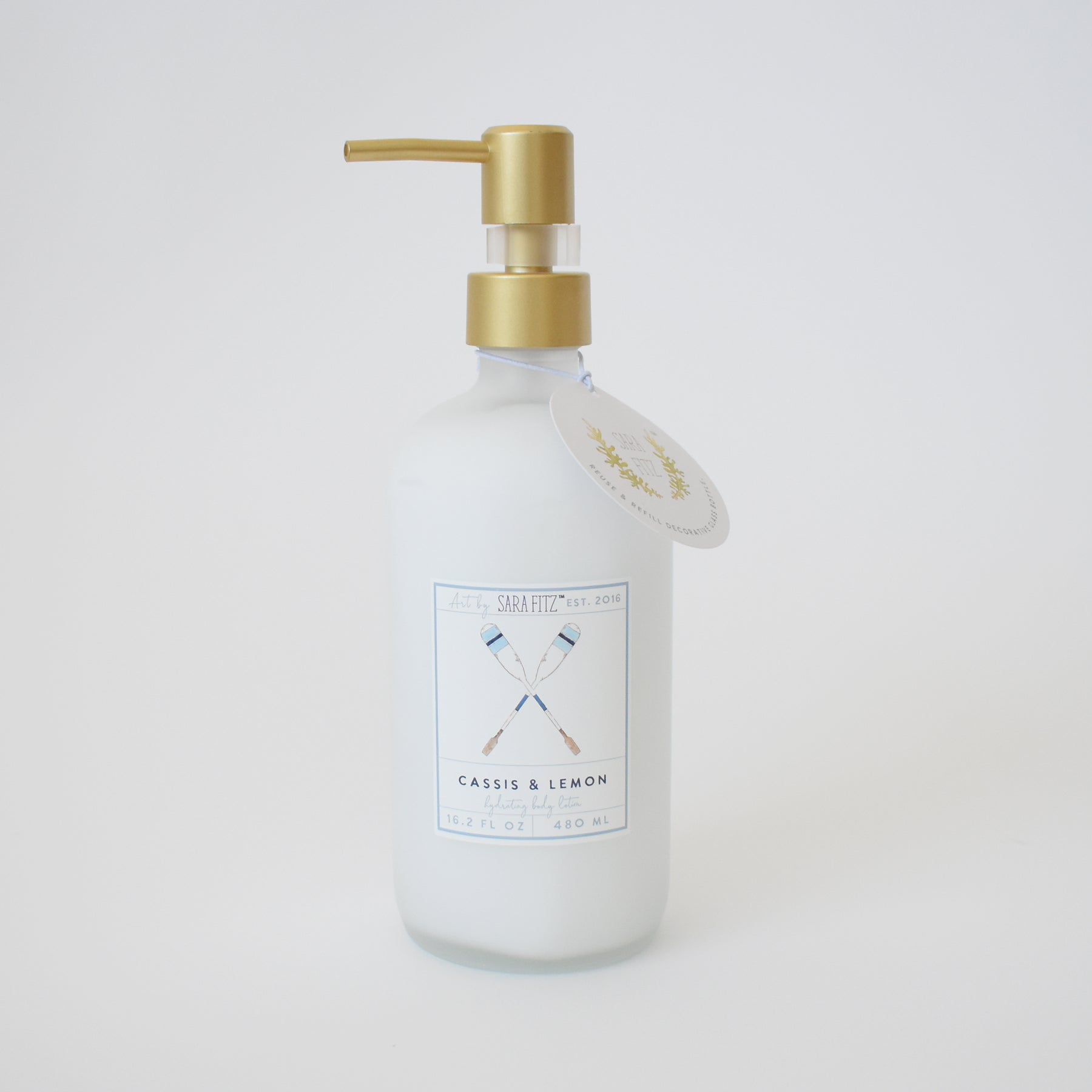 Sara Fitz Oars Body Lotion Cassis Lemon Moisturizing