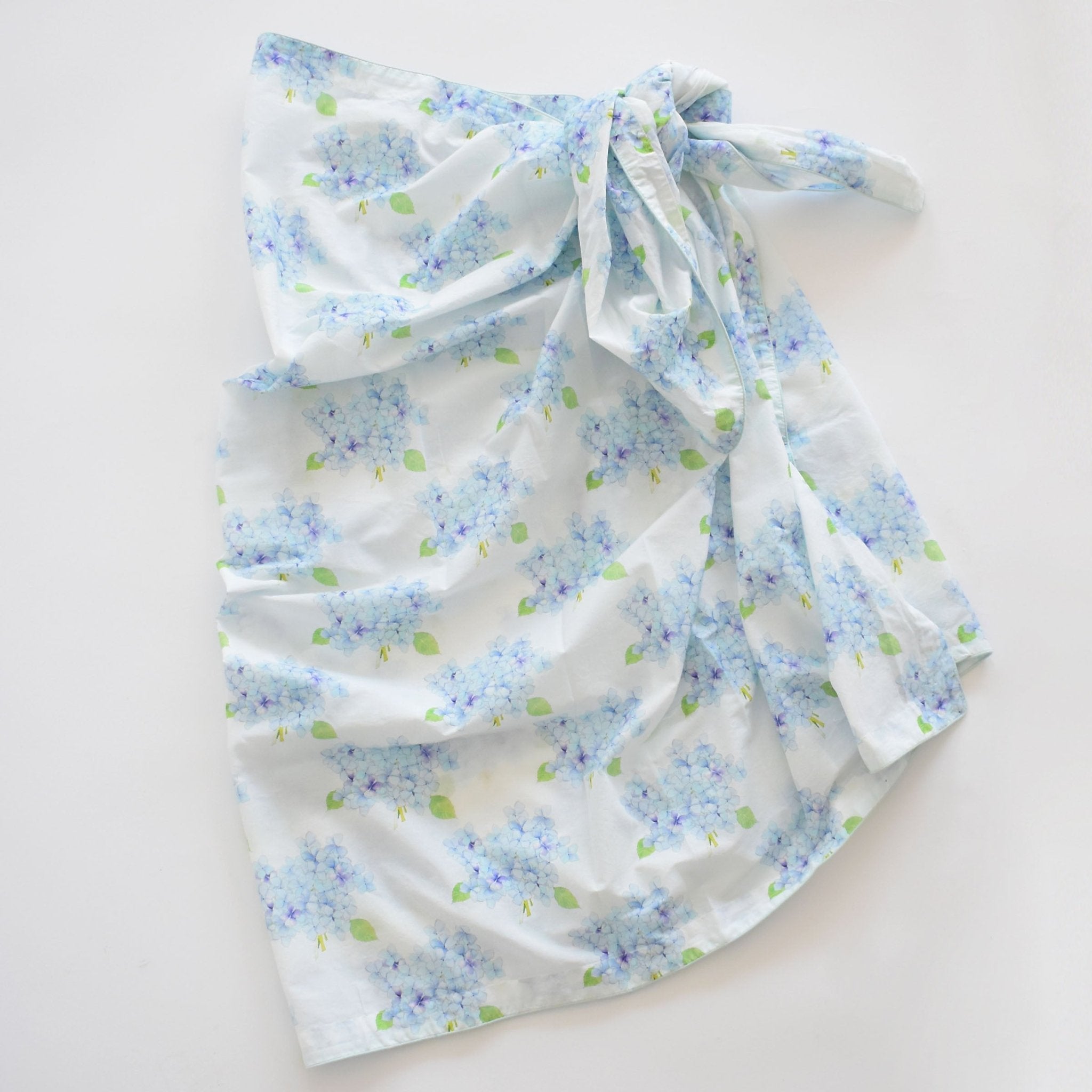 Sara Fitz Hydrangea Sarong Lightweight Beach Cover