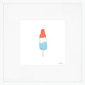 Popsicle Art Print by Sara Fitz