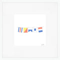 COAST flags Art Print by Sara Fitz