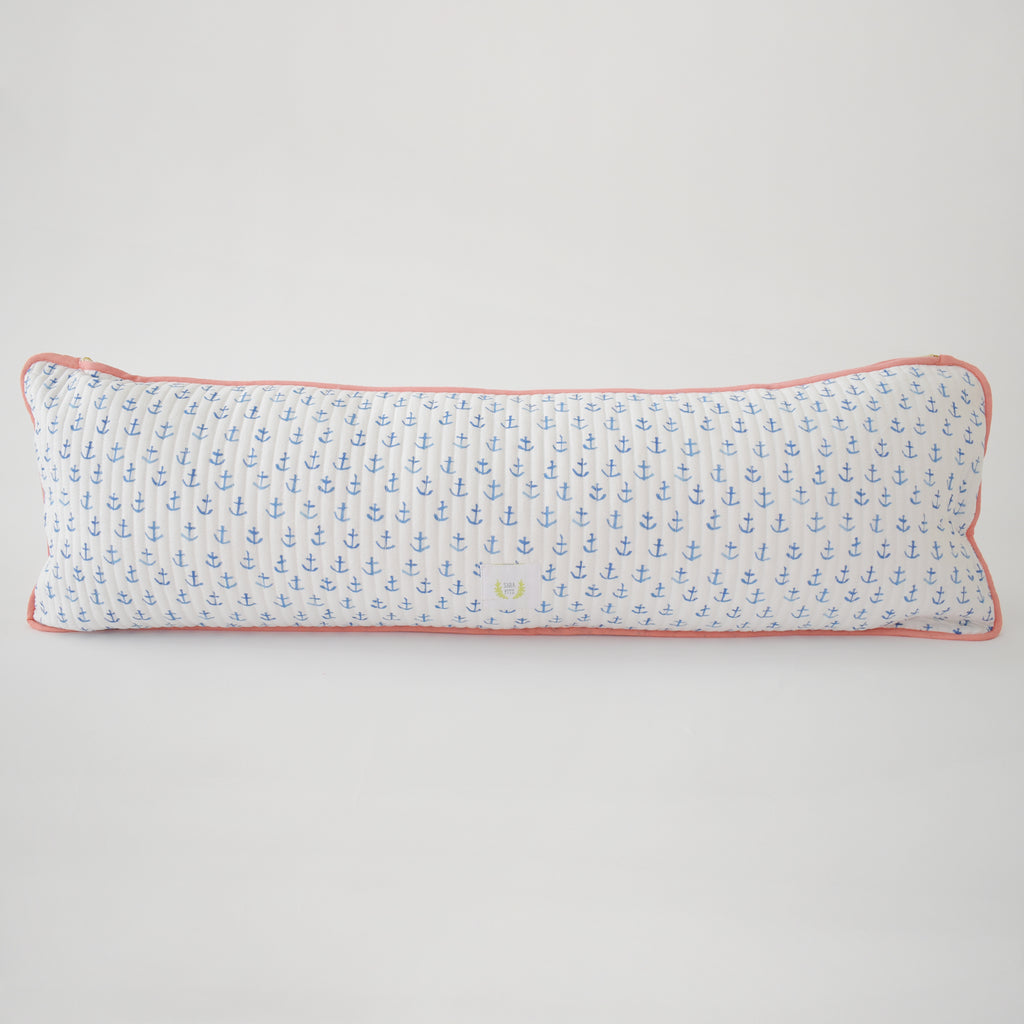 Lumbar Pillow, Anchor by Sara Fitz