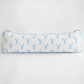Lumbar Pillow, Blue Lobster by Sara Fitz