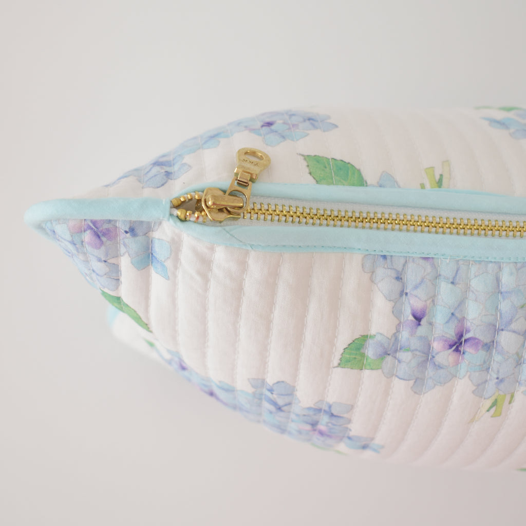 Lumbar Pillow, Hydrangea by Sara Fitz