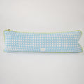 Lumbar Pillow, Blue Weave by Sara Fitz