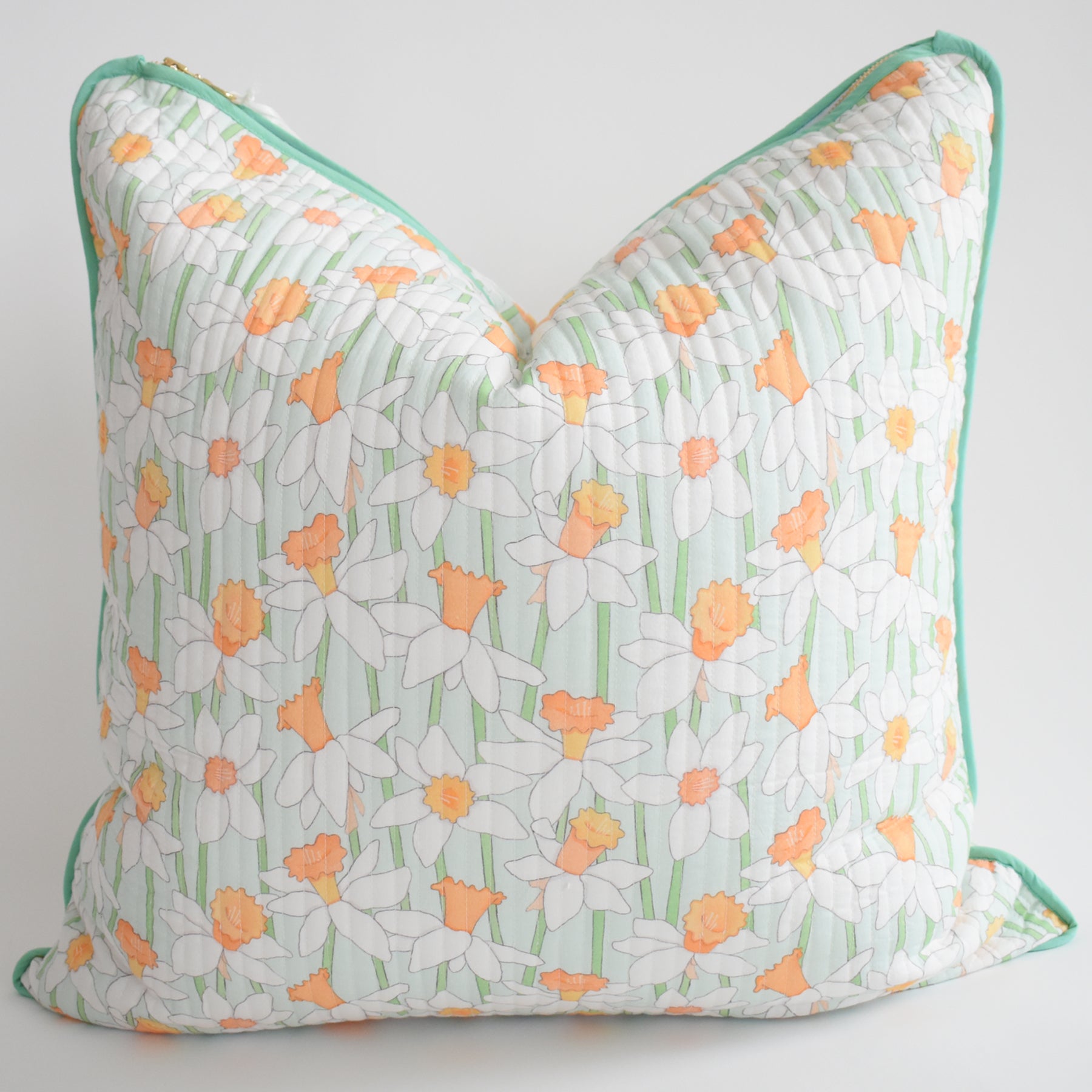 Oversized Pillow, Daffy by Sara Fitz