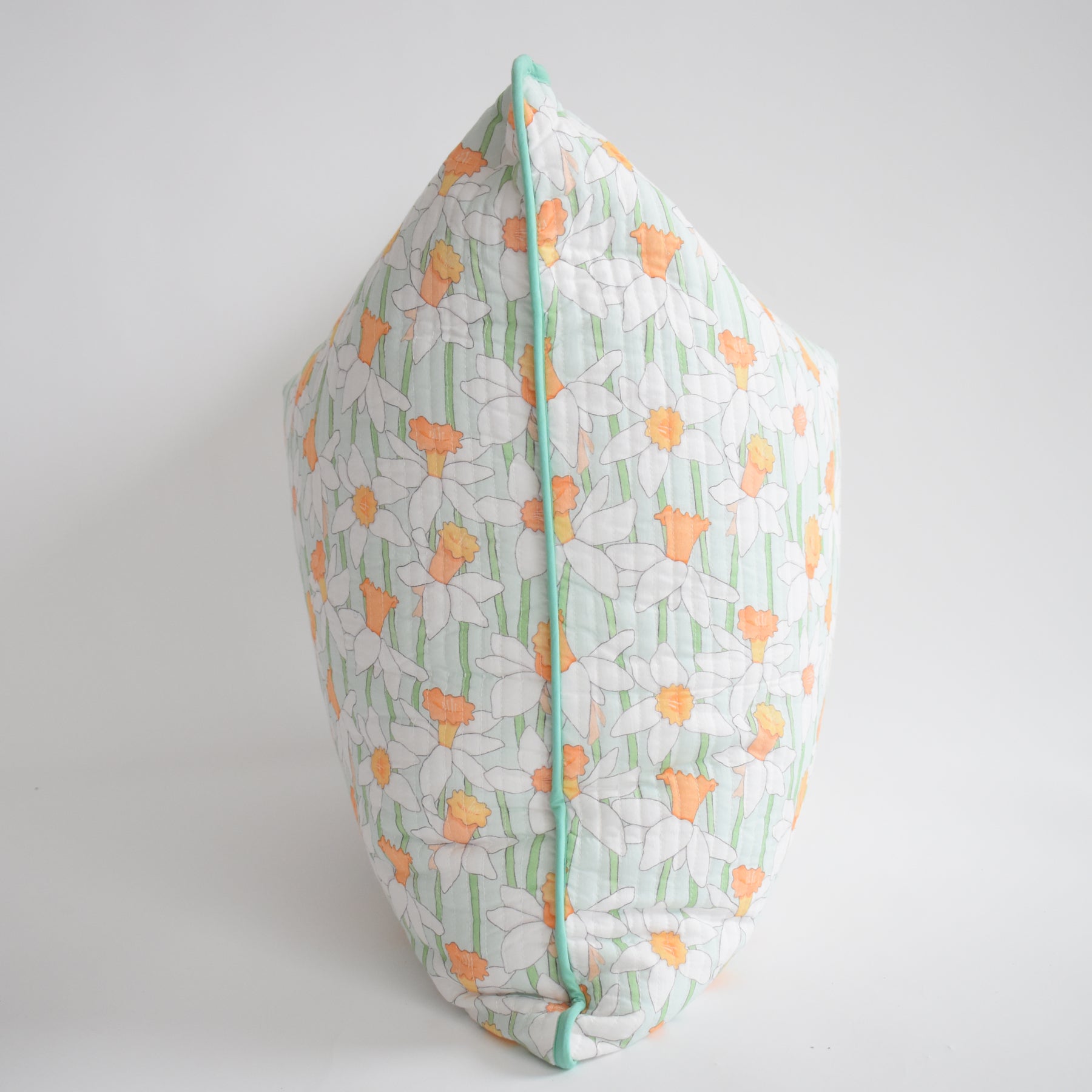 Oversized Pillow, Daffy by Sara Fitz