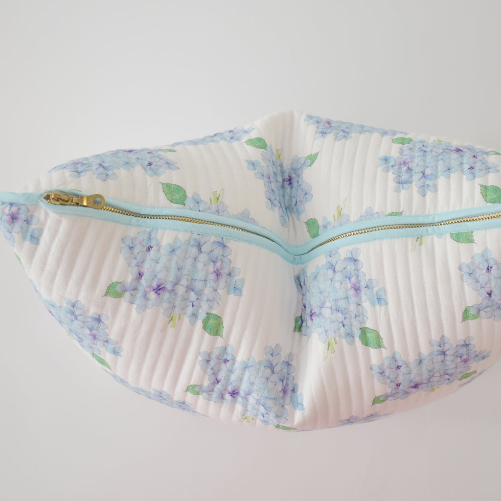 Oversized Pillow, Hydrangea by Sara Fitz