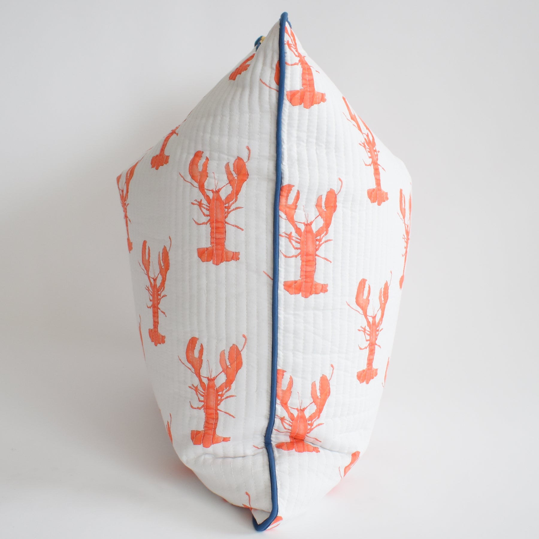 Oversized Pillow, Lobster by Sara Fitz