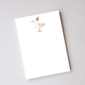 Santa Seagull Notepad by Sara Fitz