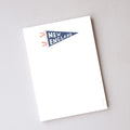 New England Pennant Notepad by Sara Fitz