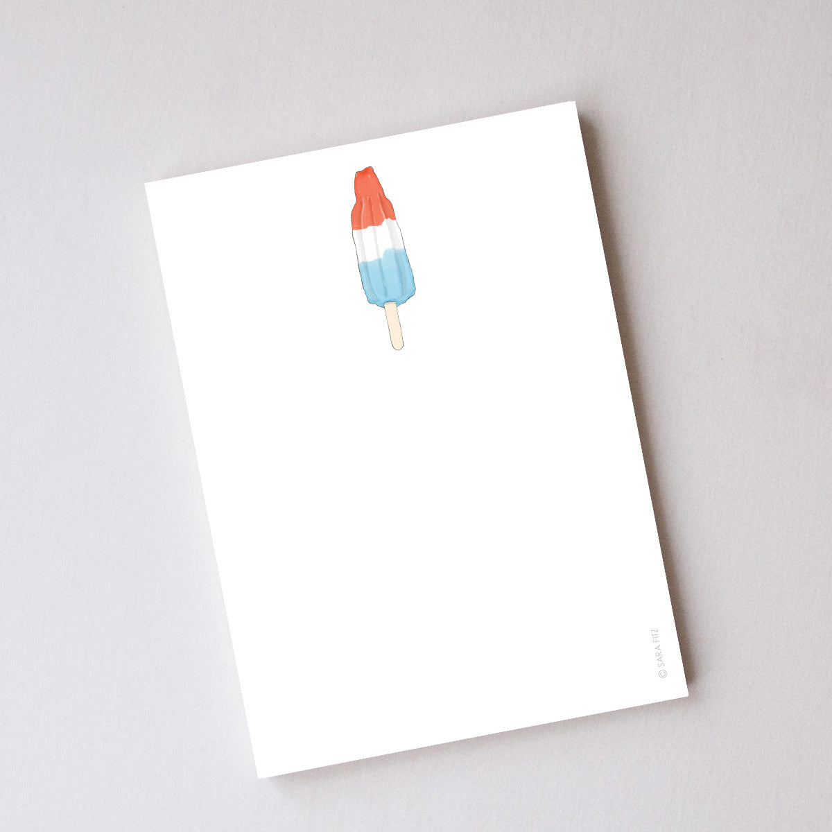 Popsicle Notepad by Sara Fitz
