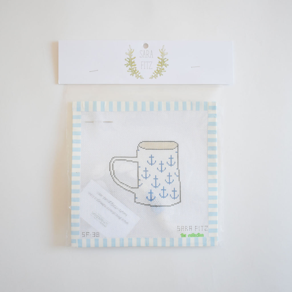 Anchor Mug Needlepoint