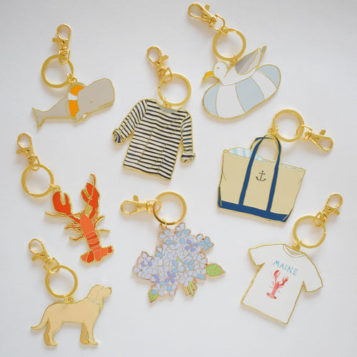 Maine Tee Bag Charm