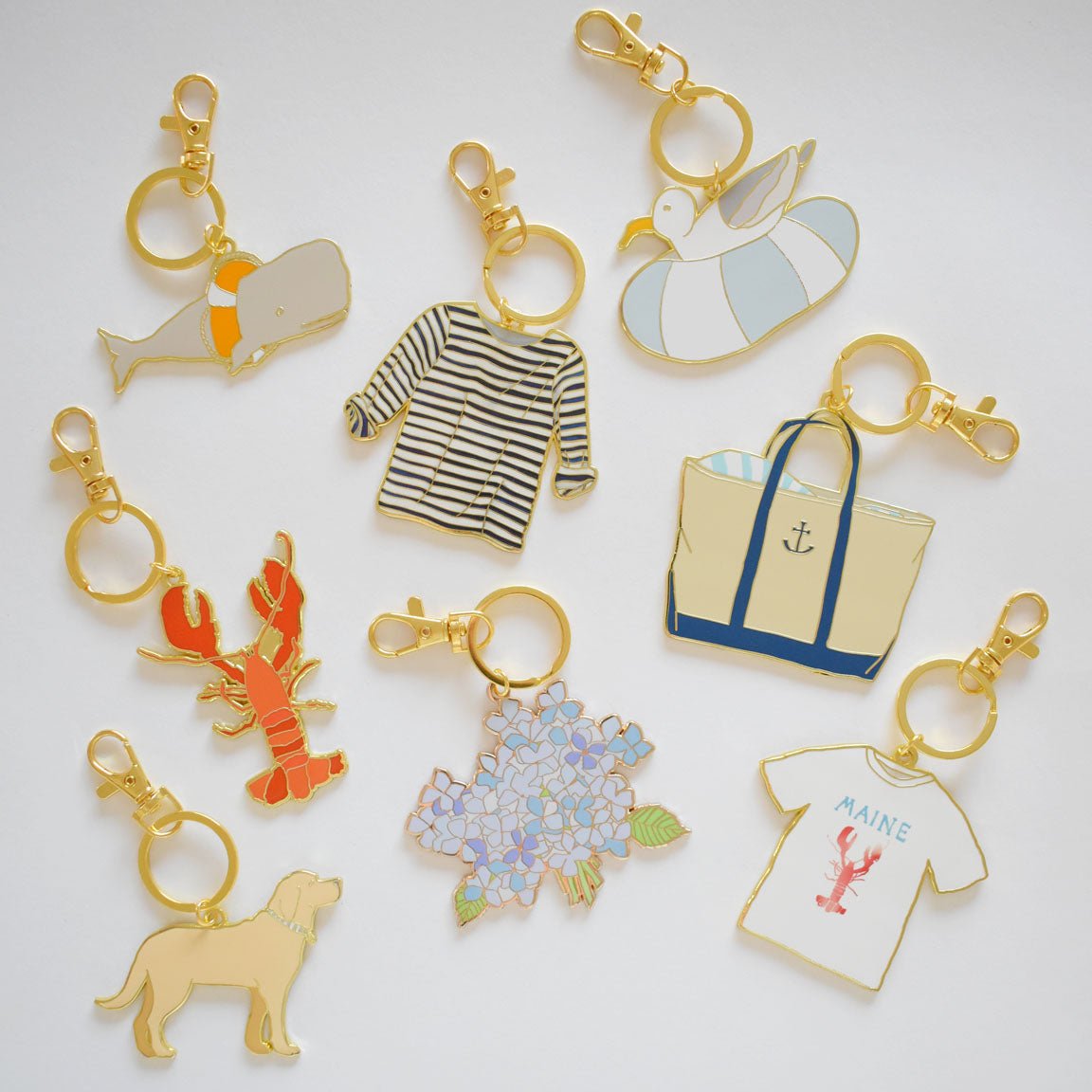 Golden Pup Bag Charm | Sara Fitz