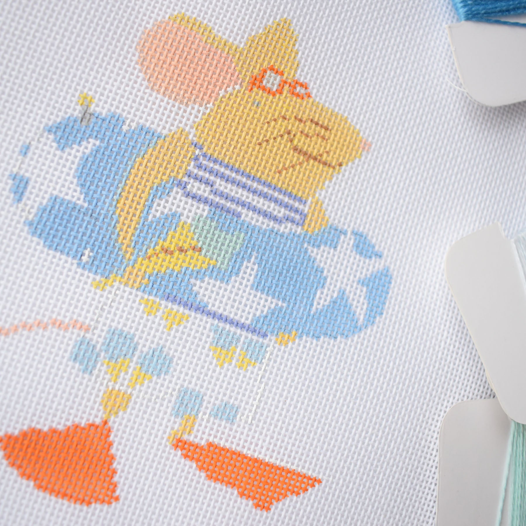 Beach Mouse Needlepoint