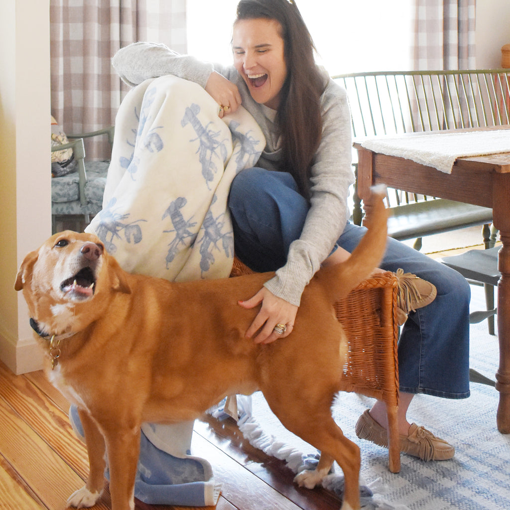 Sara Fitz Blue Lobster ChappyWrap