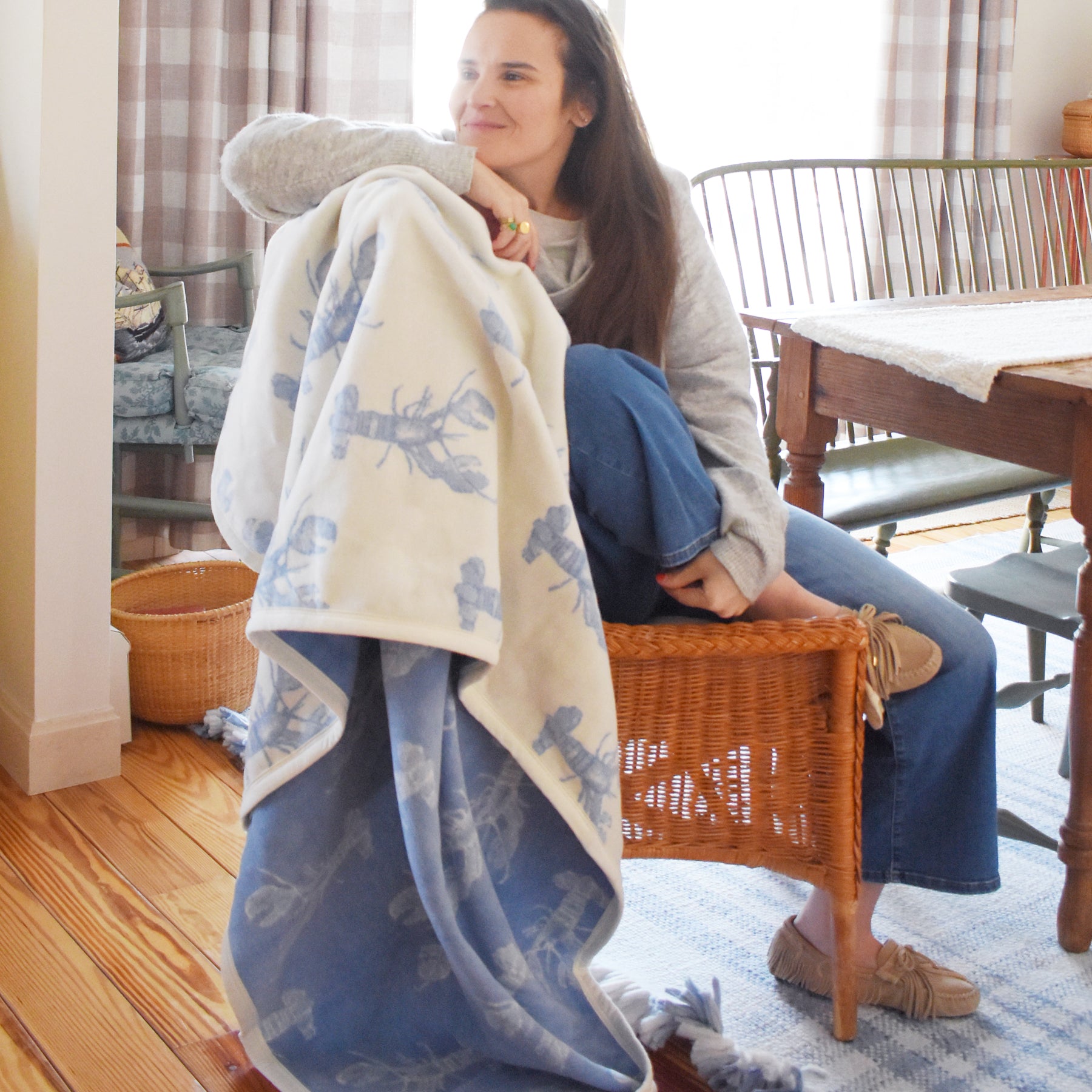 Sara Fitz Blue Lobster ChappyWrap