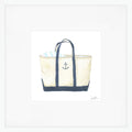 Totes Local Art Print - Anchor by Sara Fitz
