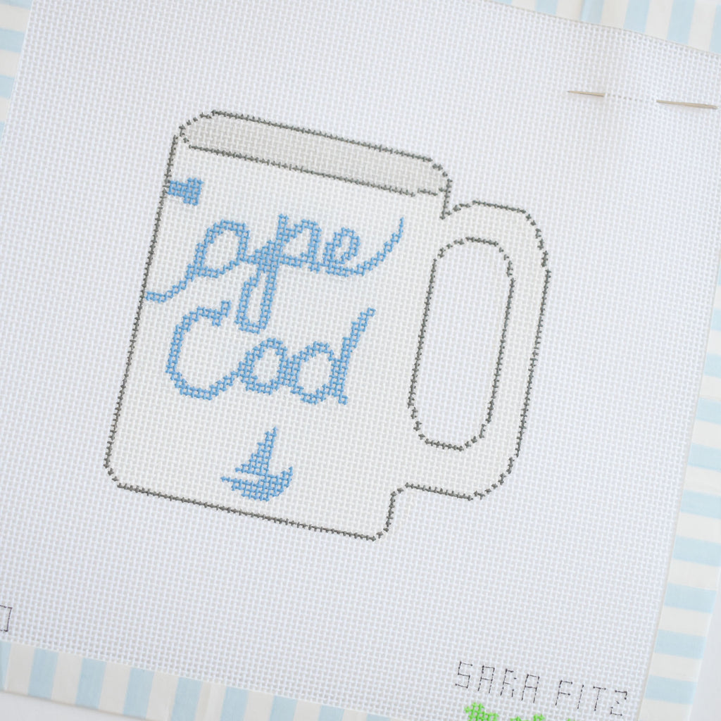 Cape Cod Mug Needlepoint