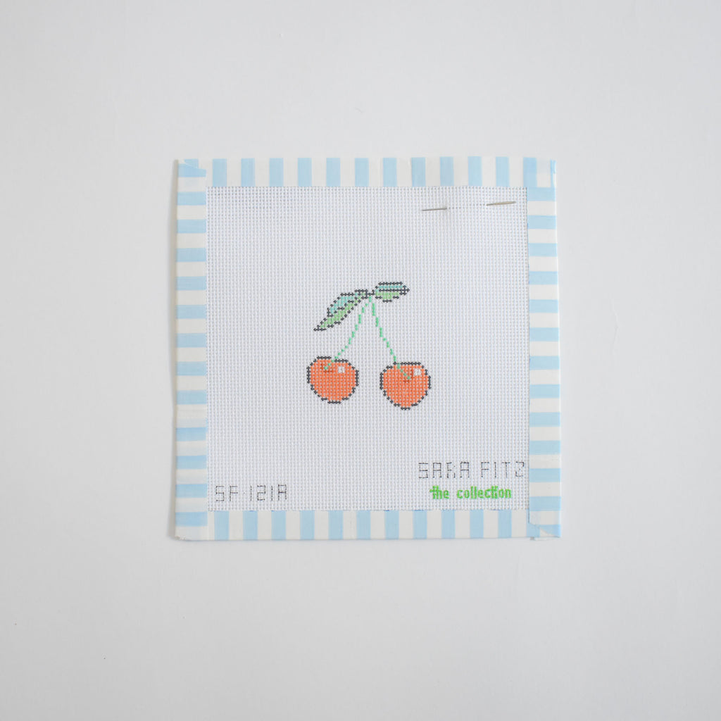 MINI Cherries Needlepoint