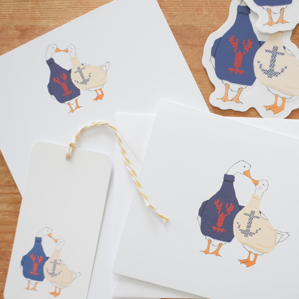 Coastal Geese Notepad