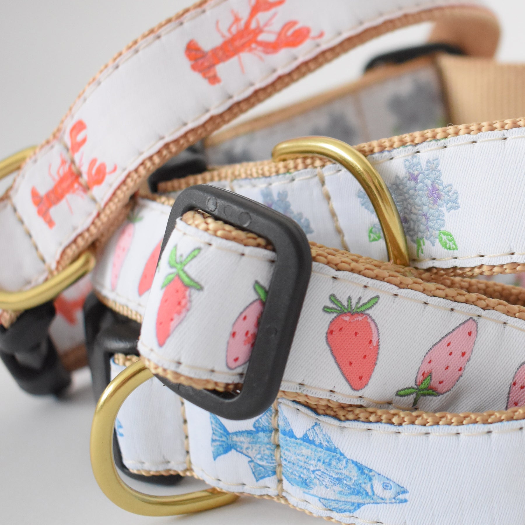 Sara Fitz Hydrangea Dog Collar For Chic Walks
