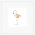 Flamingo Art Print by Sara Fitz