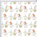 Gnomes Gift Wrap by Sara Fitz