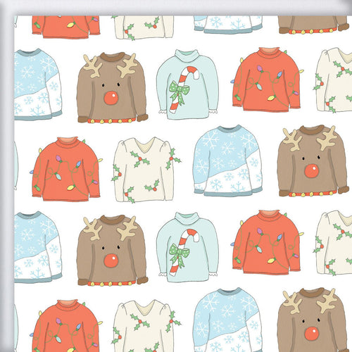 Ugly Sweater Gift Wrap by Sara Fitz
