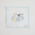 Floating Gull Needlepoint by Sara Fitz