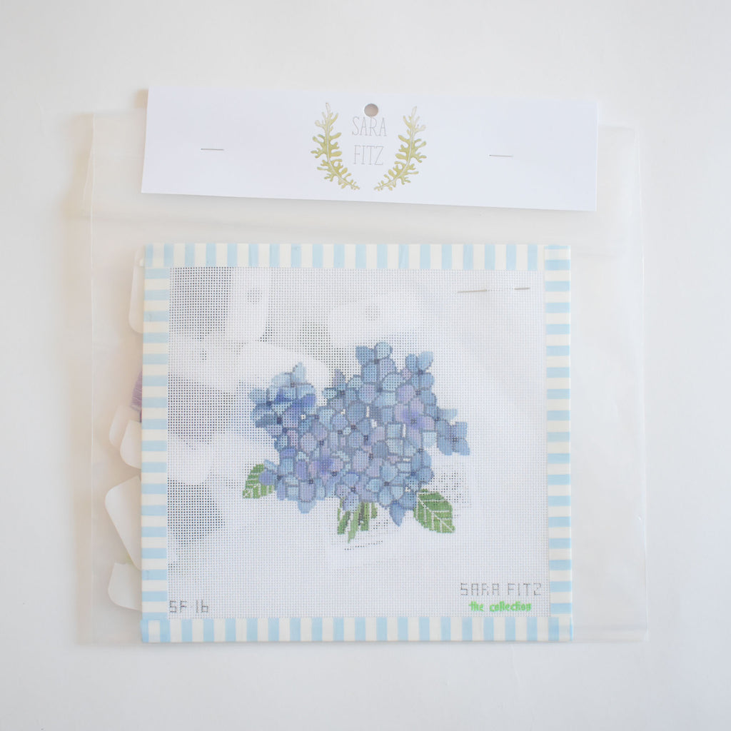 Hydrangea Bloom Needlepoint
