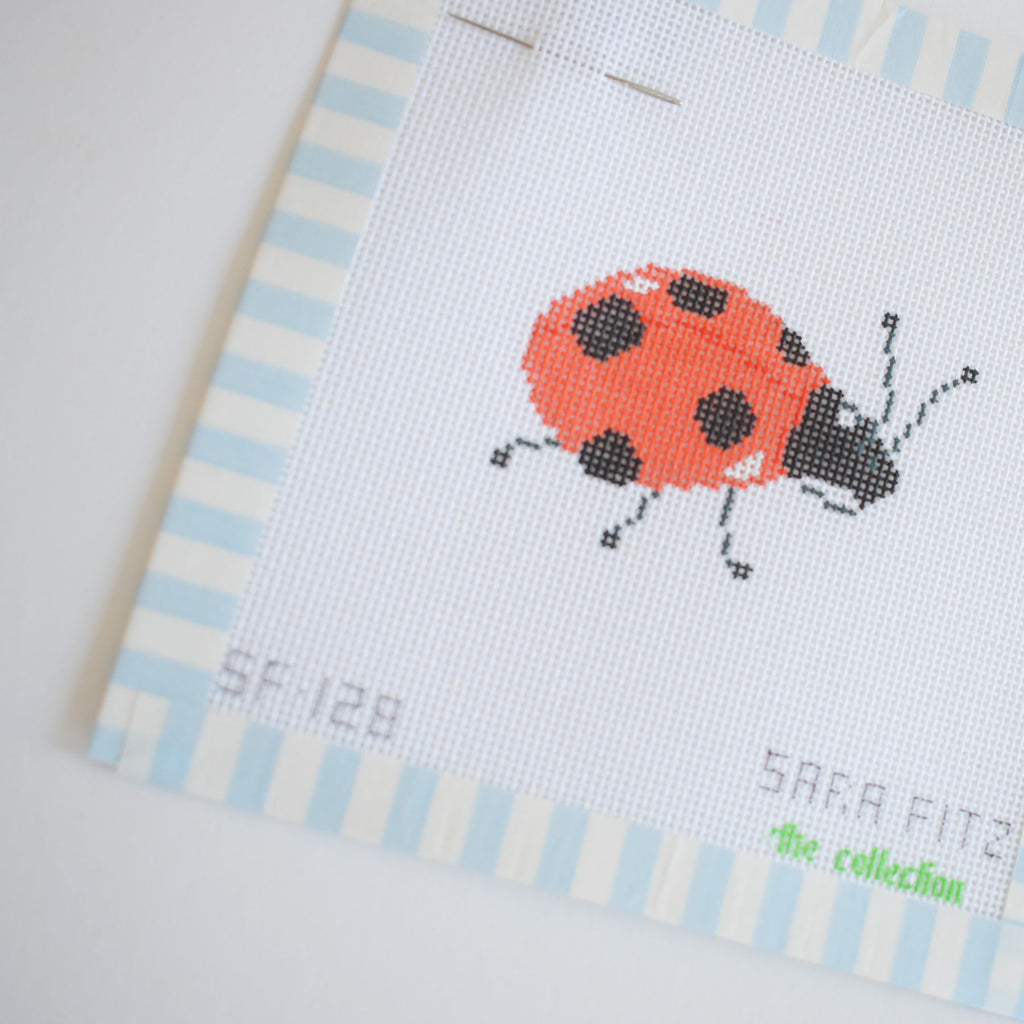 MINI Ladybug Needlepoint