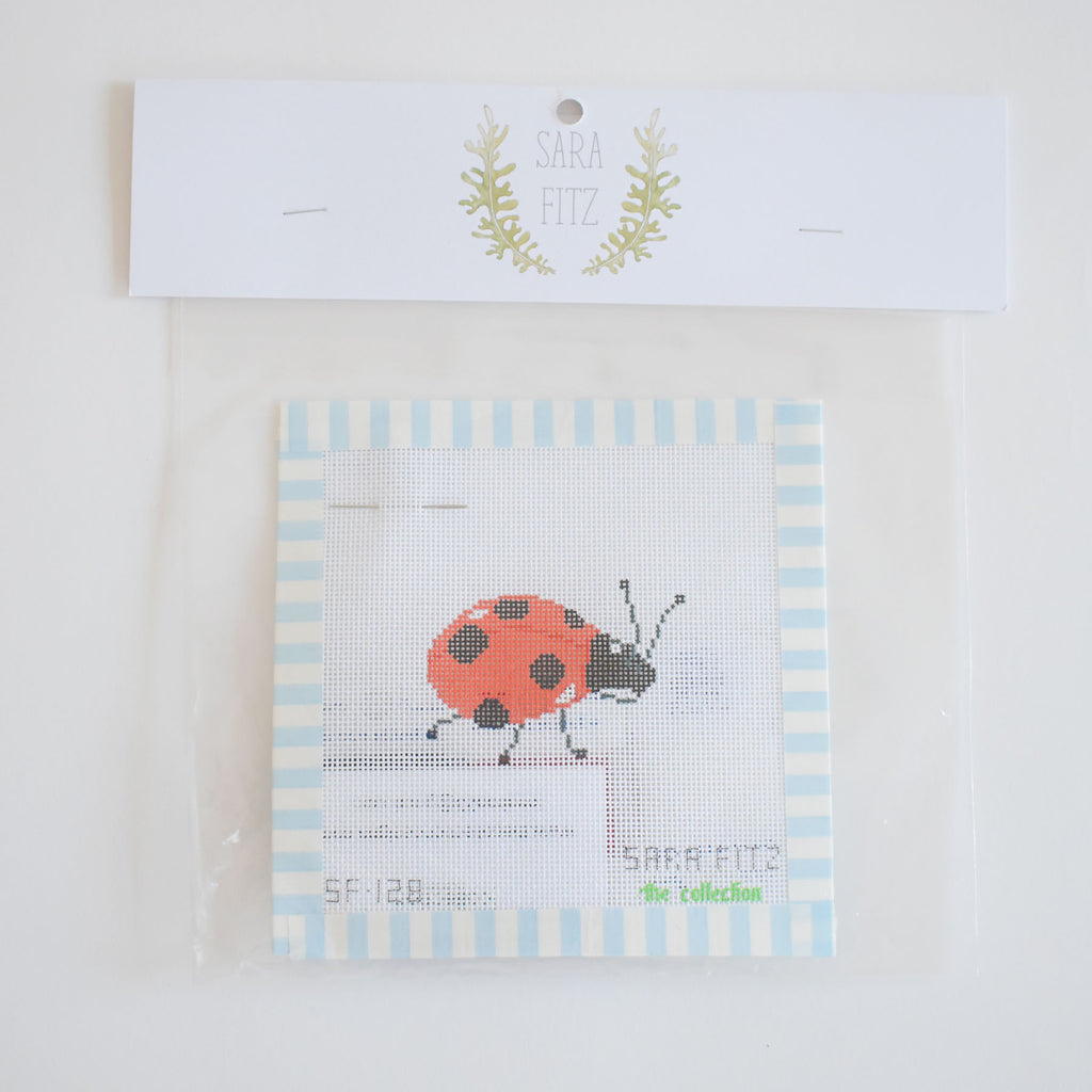 MINI Ladybug Needlepoint