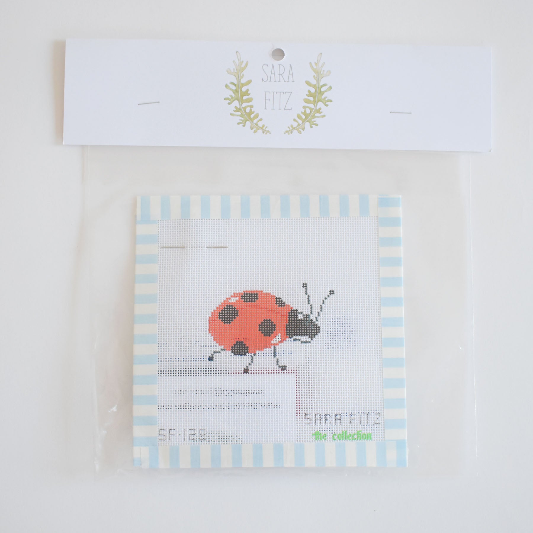 MINI Ladybug Needlepoint