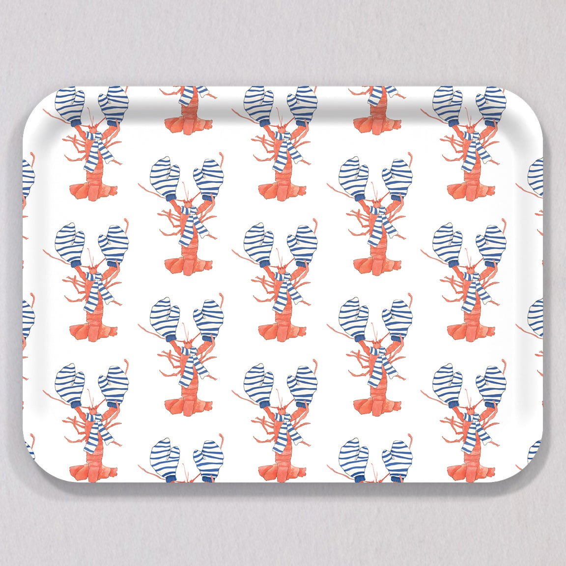 Large Cozy Lobster Tray by Sara Fitz