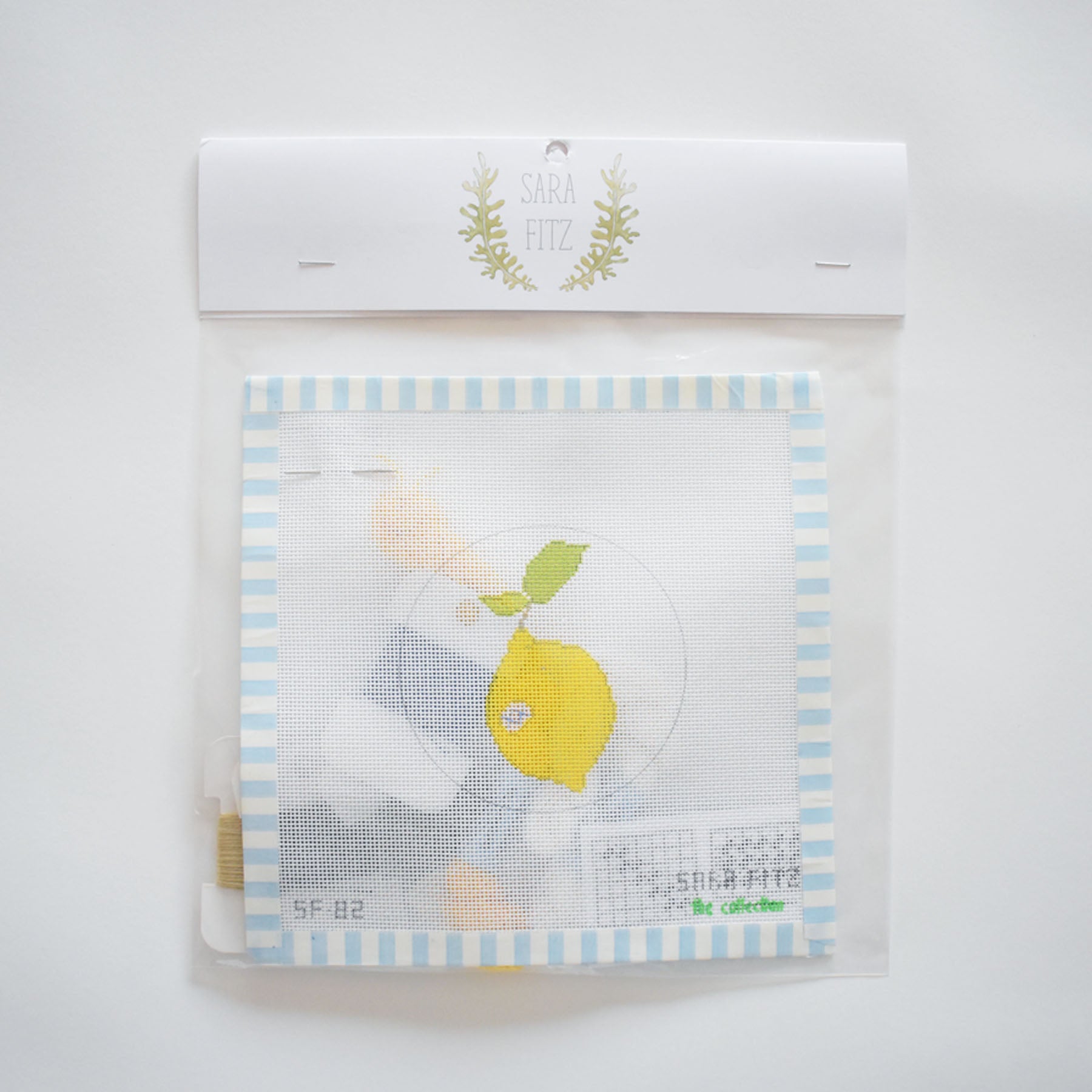 Lemon Needlepoint