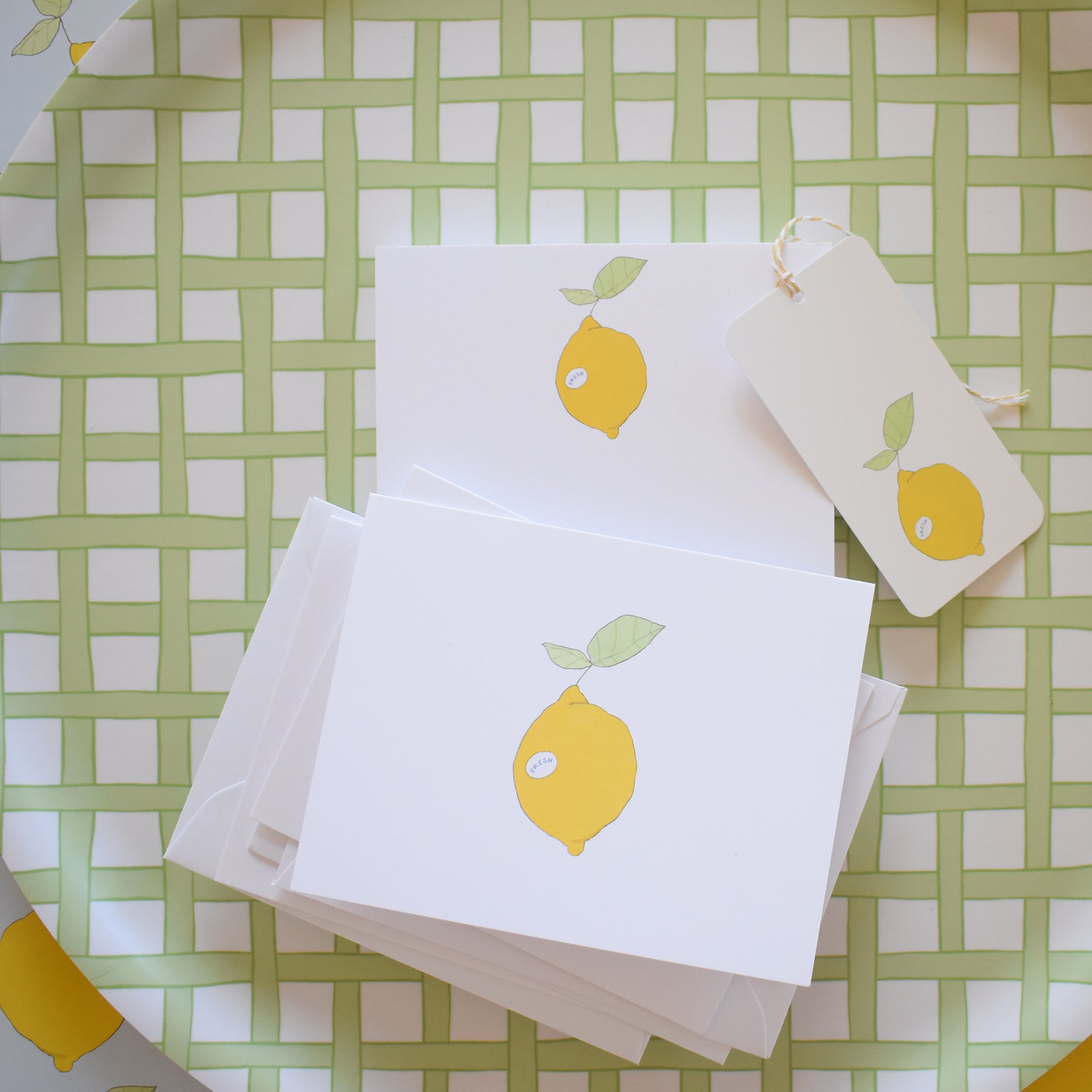 Sara Fitz Lemon Notepad 5x7 Inch 100 Illustrated Pages