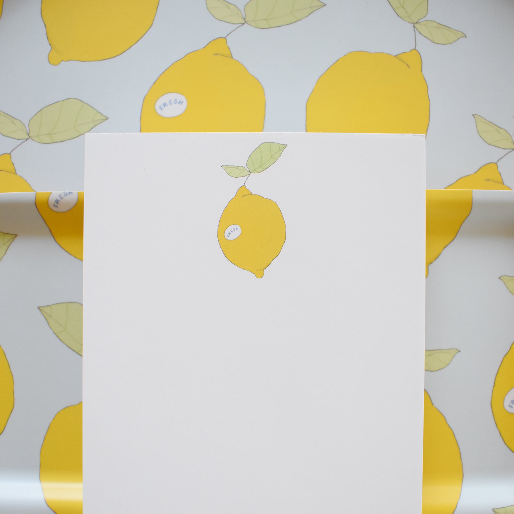 Sara Fitz Lemon Notepad 5x7 Inch 100 Illustrated Pages