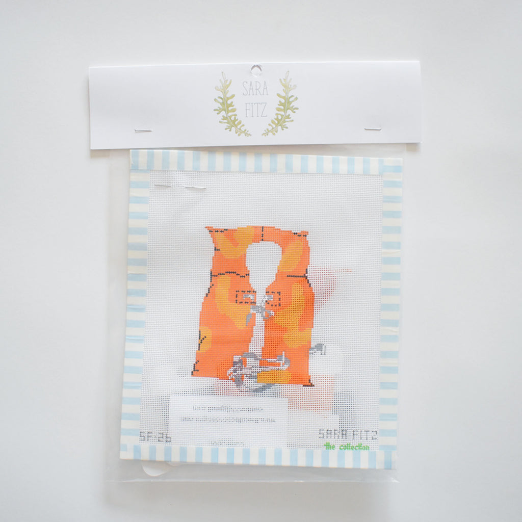 Life Jacket Needlepoint