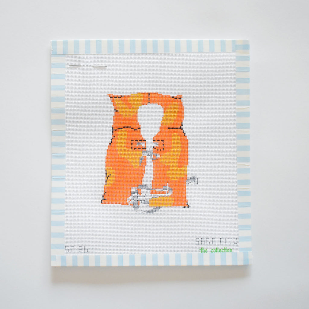 Life Jacket Needlepoint