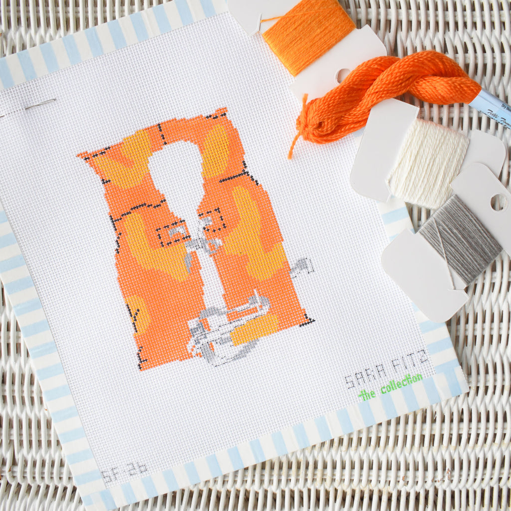 Life Jacket Needlepoint