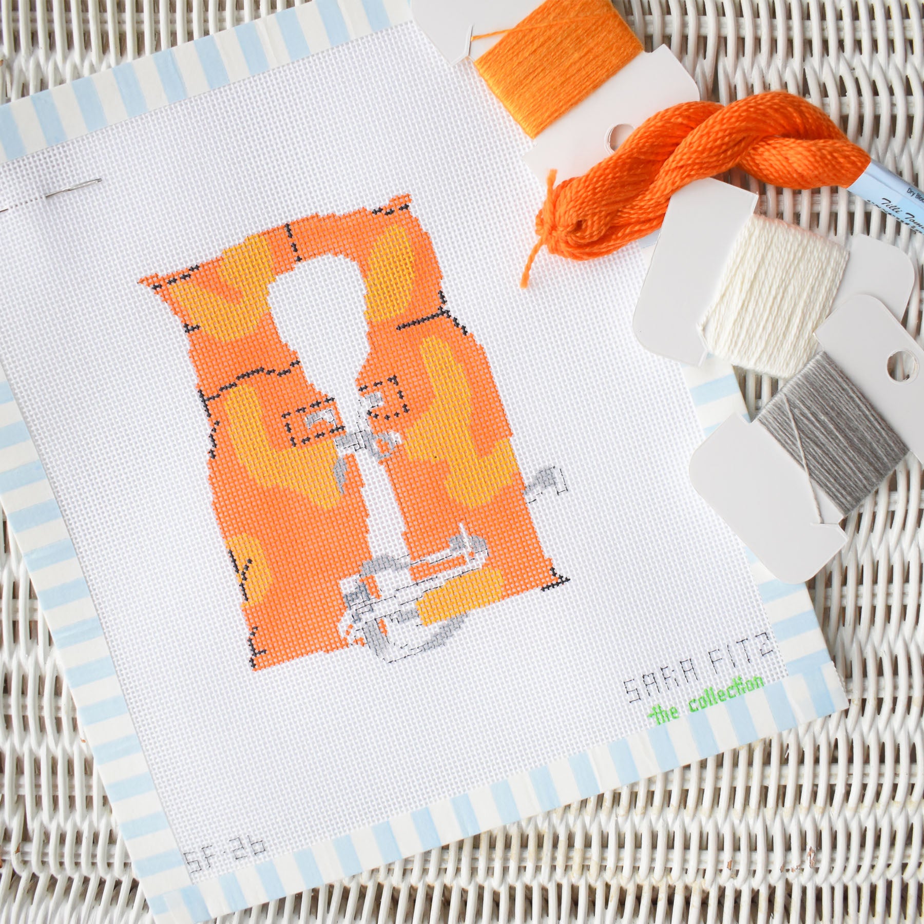 Life Jacket Needlepoint