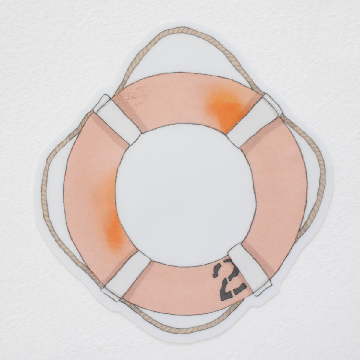 Life Ring Sticker by Sara Fitz