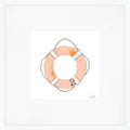 Life Ring Art Print by Sara Fitz