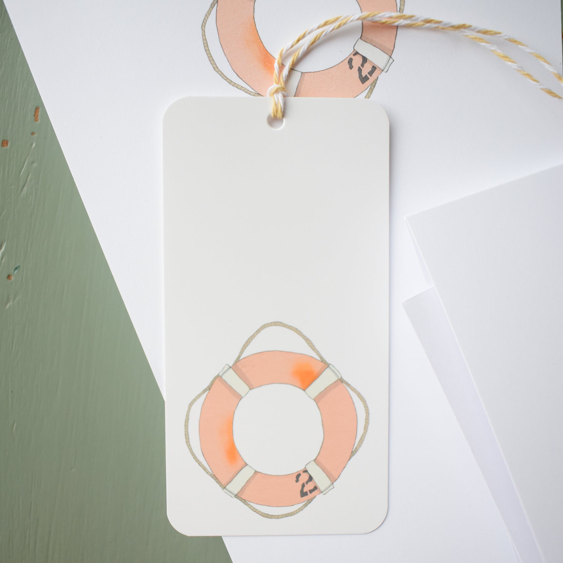 Life Ring Tags by Sara Fitz