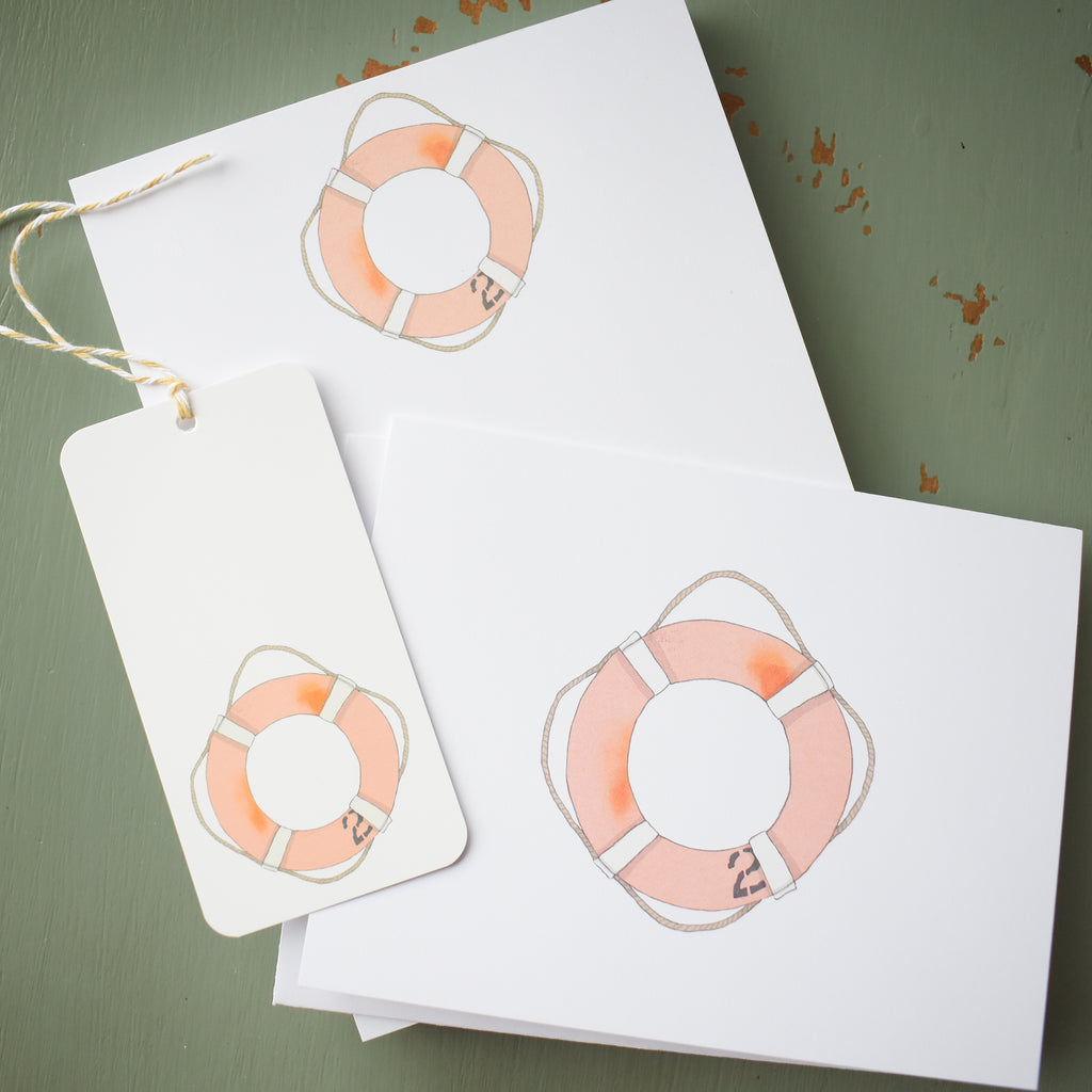 Life Ring Notepad by Sara Fitz