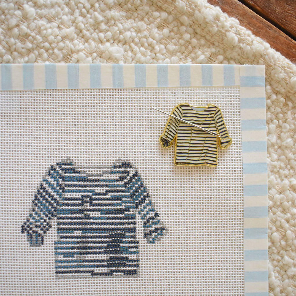 Striped Shirt Needle Minder