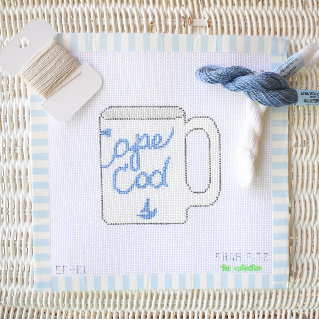 Cape Cod Mug Needlepoint