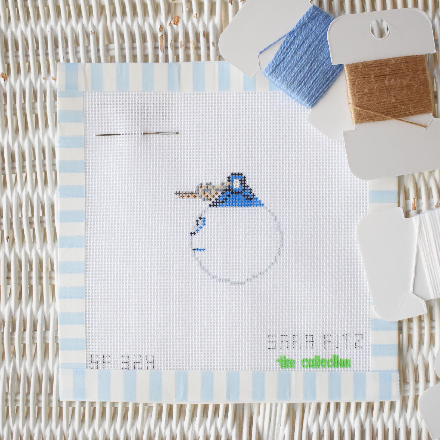 MINI Buoy Needlepoint