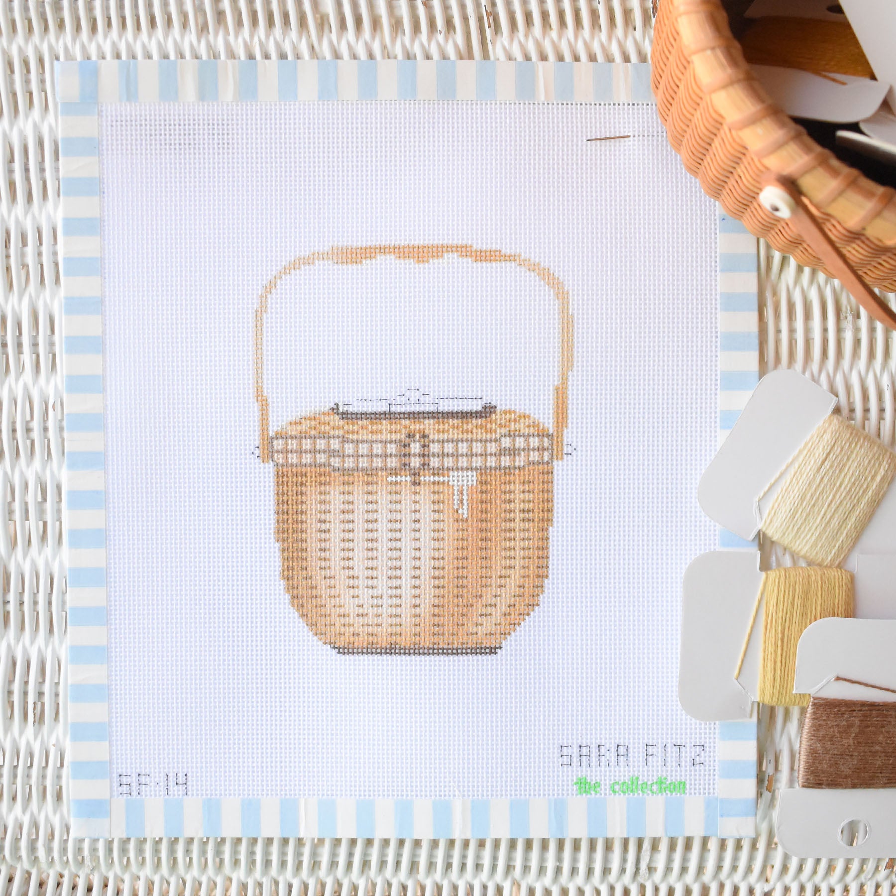 Nantucket Basket Needlepoint